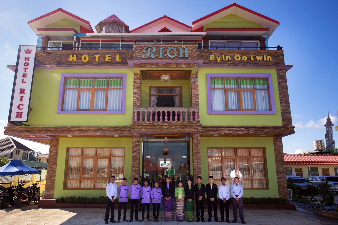 Hotel Rich Pyin Oo Lwin Exterior foto